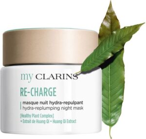 CLARINS - Re-Charge Hydraterend Nachtmasker Voor Een Vollere Huid - 50 ml - Masker - Afbeelding 2