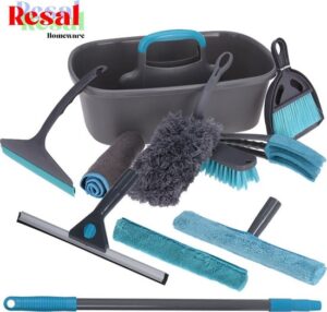 8 + 4  Delig Vloer, Raam en sanitair Reiniging Set - Afbeelding 2