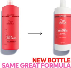 Wella Brilliance Shampoo weerbarstig haar -1000 ml - Normale shampoo vrouwen - Voor Alle haartypes - Afbeelding 4