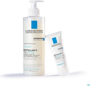 La Roche-posay Effaclar H Iso-biome ČisticI KrEm Pro Problematickou Pleť 390 Ml
