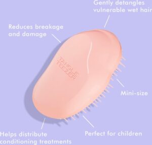 Tangle Teezer The Original Mini Detangling Haarborstel - Roze - Afbeelding 4