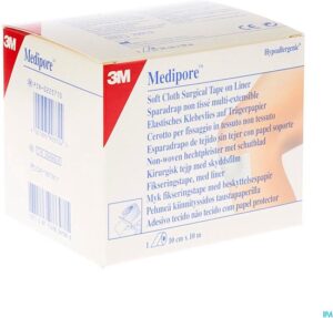 Medipore 3m Verb Elast Adh Rol 10cmx10m 1 2991p-2 - Afbeelding 2