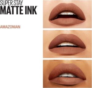 Maybelline New York - SuperStay Matte Ink Lipstick - 70 Amazonian - Nude - Matte, Langhoudende Lippenstift - 5 ml - Afbeelding 2