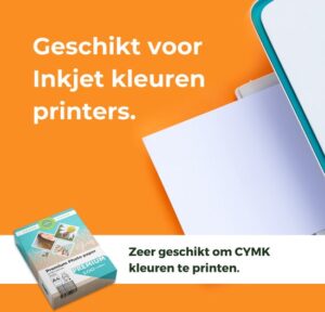 100 Vellen - Mega Pack Maxenza Glossy Fotopapier A4 210g/m² - Wit - FSC Gekeurd - Duurzaam & Hoogwaardig voor Perfecte Afdrukken - Afbeelding 3