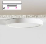 INSPIRE - LED inbouwspot dimbaar vlak MANOA - Ø 17,3cm - 1550LM - 3000K/4000K - IP44 - 10,1W - wit - Afbeelding 4