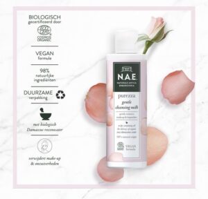 N.A.E. Reinigingsmelk 200 ml - Gezichtsreinigingsmiddel. - Afbeelding 2