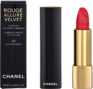 Chanel Rouge Allure Velvet Matte Lipstick Lippenstift - 43 La Favourite - Afbeelding 2