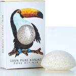 The Konjac Sponge Company - Rainforest Toucan Mini Face Puff - UpNature - Konjac Spons