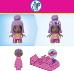 Barbie Color Reveal Beach Splash - MATTEL - Bouwspeelgoed - Bouwset met 5 Surprises & Accessoires - Mega Bloks - Mega Construx Barbie - Color Reveal Bouwset - Afbeelding 2