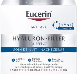 Anti-Aging Nachtcrème Eucerin Hyaluronic Filler 50 ml - Afbeelding 2
