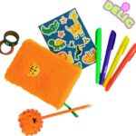 Craft Lab School Schrijfwaren Set - 9-Delige Pluche Schoolset voor Kinderen
