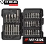 Parkside Performance Bitschroevendraaierset Van Carbonstaal Inclusief Opbergkoker van Kunstof - 37 delig - Afbeelding 4
