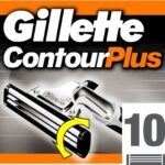 Gillette Contour Plus   10 Pieces   Razor Blades