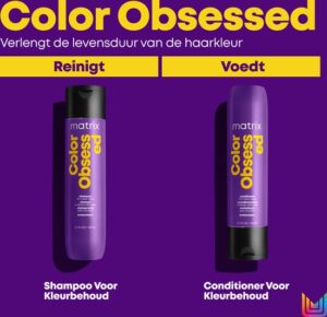 Matrix Color Obsessed Shampoo – Reinigt en beschermt gekleurd haar – 300ml - Afbeelding 4