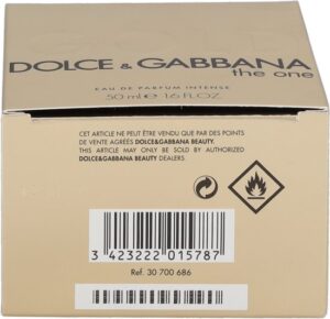 Dolce & Gabbana The One Gold Eau de Parfum Intense - 50 ml - Damesparfum - Afbeelding 4
