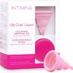 Intimina - Lily Compact Cup maat A - kleine menstruatiecup met plat opvouwbaar compact design
