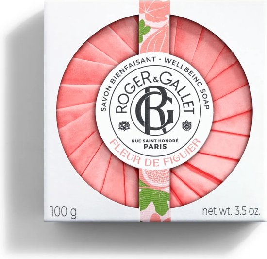 550x533-396 Roger & Gallet Fleur De Figuier Scented Soap 100g - Afbeelding 1