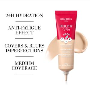 Bourjois Healthy Mix Clean Tinted Beautifier Foundation 003 Light Medium - Afbeelding 3
