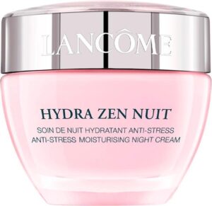 Lancome Creme Skin Care Hydra Zen Nuit Anti Stress Moisturising Night Cream Vermoeide Huid