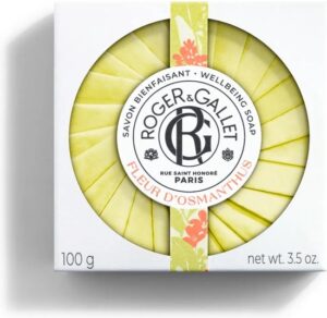 ROGER & GALLET FLEUR D'OSMANTHUS - Savon Bienfaisant - Mains et Corps, 100g - Afbeelding 6