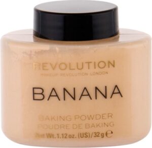 Makeup Revolution - Luxury Powder - Minerální pudr 42 g Banana - - Afbeelding 2