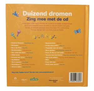 Sesamstraat - boekje - liedjes boek -duizend dromen - Afbeelding 11