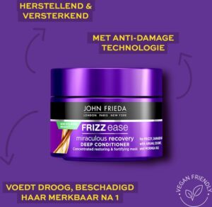 Voedend Haarmasker Frizz Ease John Frieda (250 ml) - Afbeelding 4