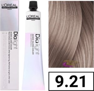 Dia Light Gel-creme Acid Sans Ammonia By L'oreal Professionnel Paris #9,21 50 Ml - Afbeelding 4