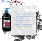 Garnier SkinActive Fure Active 3-in-1 Charcoal Gezichtsreiniger Anti mee-eters - 200 ml - Afbeelding 5
