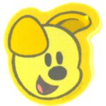 Woezel & Pip Bad Sponsje Met Scrubkant Voor de Tedere Huidjes - 1 Stuk