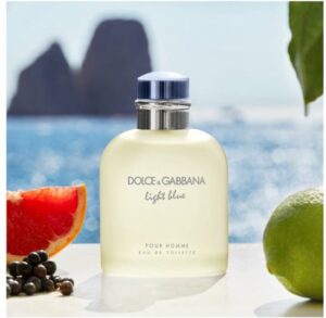 Dolce and Gabbana Light Blue Homme Eau De Toilette Spray 125ml - Afbeelding 3