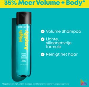 Total Results High Amplify Protein Shampoo For Volume - Shampoo For Hair Volume 300ml - Afbeelding 3