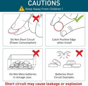 Maxenza CR2032 Batterijen - Batterijen CR2032 - 3V Knoopcel Batterij - 25 Stuks - Afbeelding 3