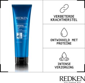 Redken Extreme Strength Builder Plus – Versterkt en herstelt beschadigd haar – 250 ml - Afbeelding 2