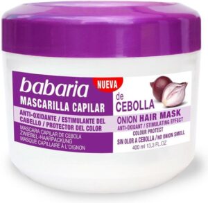 Babaria Cebolla Mascarilla Capilar Sin Olor 400ml