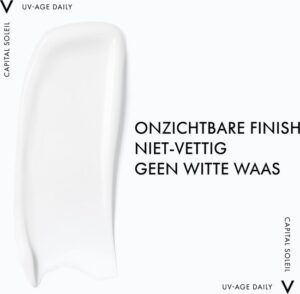 Vichy Capital Soleil Uv-Age Daily SPF50+ Water Fluid Antifotoaging 40ml - Afbeelding 2