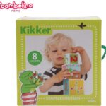 Bambolino Toys Kikker 8 Stapelkubussen - 18M+