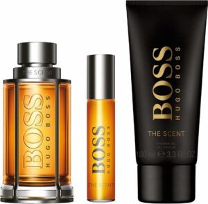 Parfumset voor Heren Hugo Boss EDT BOSS The Scent 3 Onderdelen - Afbeelding 3
