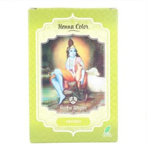 Semi-permanente kleurstof Henna Radhe Shyam Shyam Henna (100 g) - Afbeelding 2