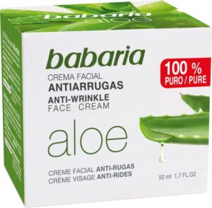 Anti-Rimpelcrème Aloe Vera Babaria (50 ml) - Afbeelding 3
