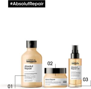 L'Oréal Professionnel Absolut Repair Haarmasker 250 ml - Afbeelding 3