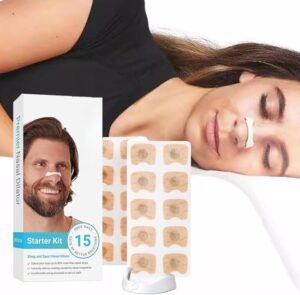 Anti Snurk Neusstrips - Neusspreider - Neuspleisters - Normale Huid - Magnetische Neusstrip - Starterskit - 15 stuks - Wit - Goede Nachtrust - Beigevriendelijk - Ideaal bij Verkoudheid en Allergieën - Afbeelding 7