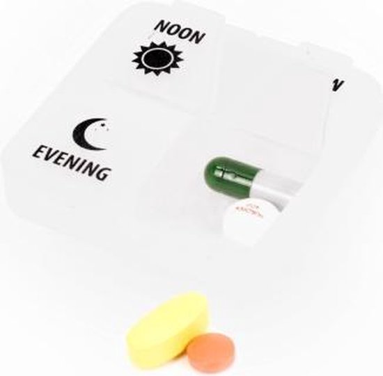 550x541-5 Medicijncassette 1 dag - Afbeelding 1