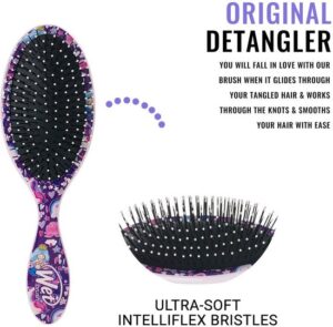 Wet Brush - Original Haarborstel ontklitter - Zeemeerminnen en Unicorns - IntelliFlex - Afbeelding 2