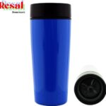Resal Homeware Click & Go Travel Isoleerbeker Thermo Mug - Blauw