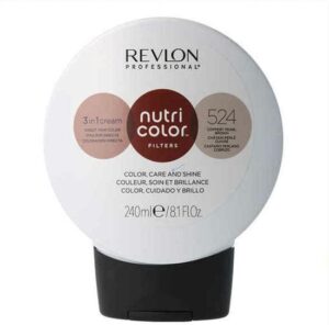 Revlon - Nutri Color - 240 ml - 524 Coppery Pearl Brown - Afbeelding 3