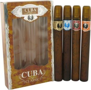 Cuba - Cuba Classic Gift Set Cuba Gold EDT 35 ml, Cuba Orange EDT 35 ml, Cuba Red EDT 35 ml, Cuba Blue EDT 35 ml - Eau De Toilette - 140ML - Afbeelding 2