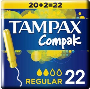 Compak Regular Tampon By Tampax 120 G - Afbeelding 3