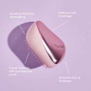 Tangle Teezer Compact Styler Haarborstel Rose Gold Cream - Afbeelding 2