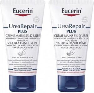 Urearepair Plus Hand Cream 5% Urea Lot 2 X By Eucerin 75 Ml - Afbeelding 2